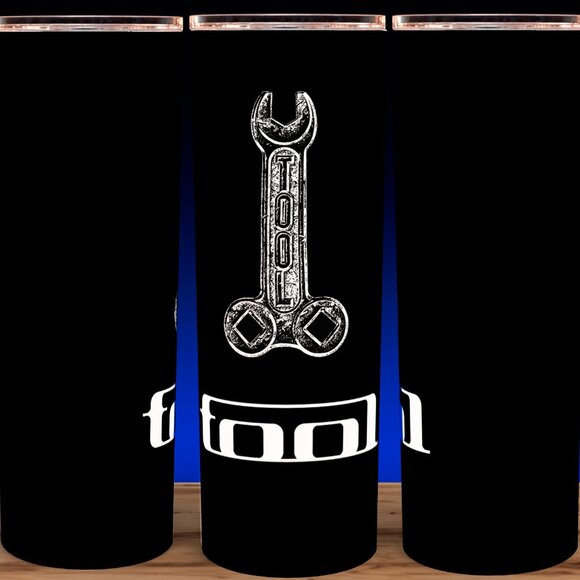 Glow in the Dark Tool Band Wrench Rock Music Cup Mug Tumbler 20oz - Picture 2 of 4